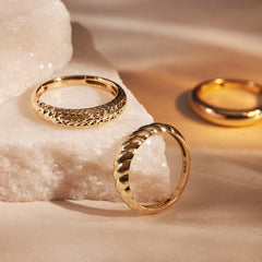Isabel Bernard Aidee Elodie 14 Carat Gold Ring IB330081-50