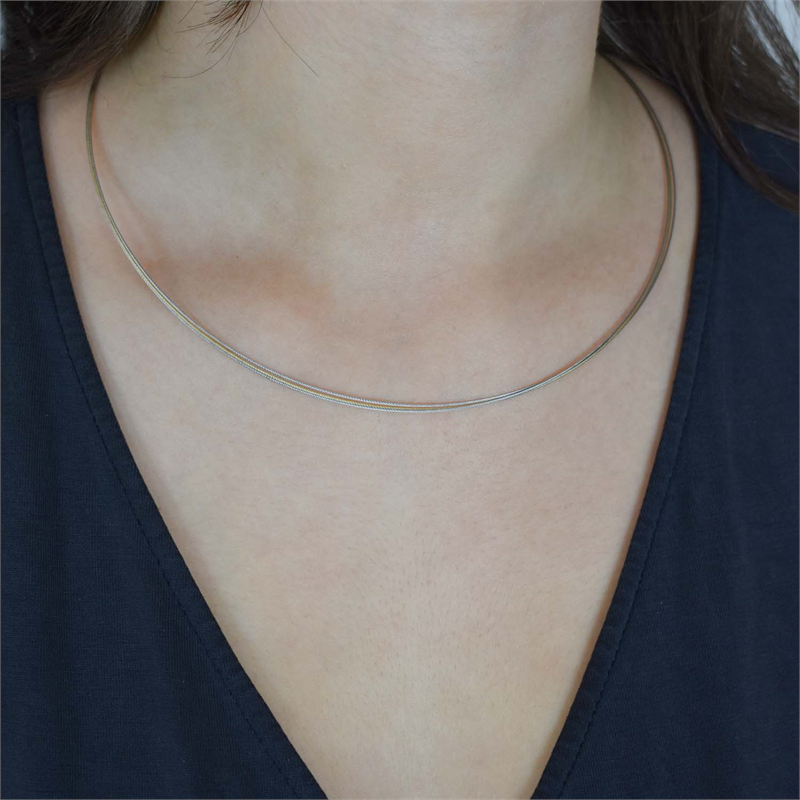 Boccia Titanium Stainless Steel Necklace 2002-0804-0245