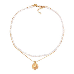 Elli 925 Sterling Silver Layered Choker 2004-BF-0007246-001