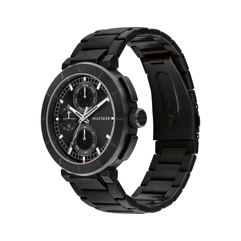 Tommy Hilfiger Hommes Montre Noir TH1792119-zoom-