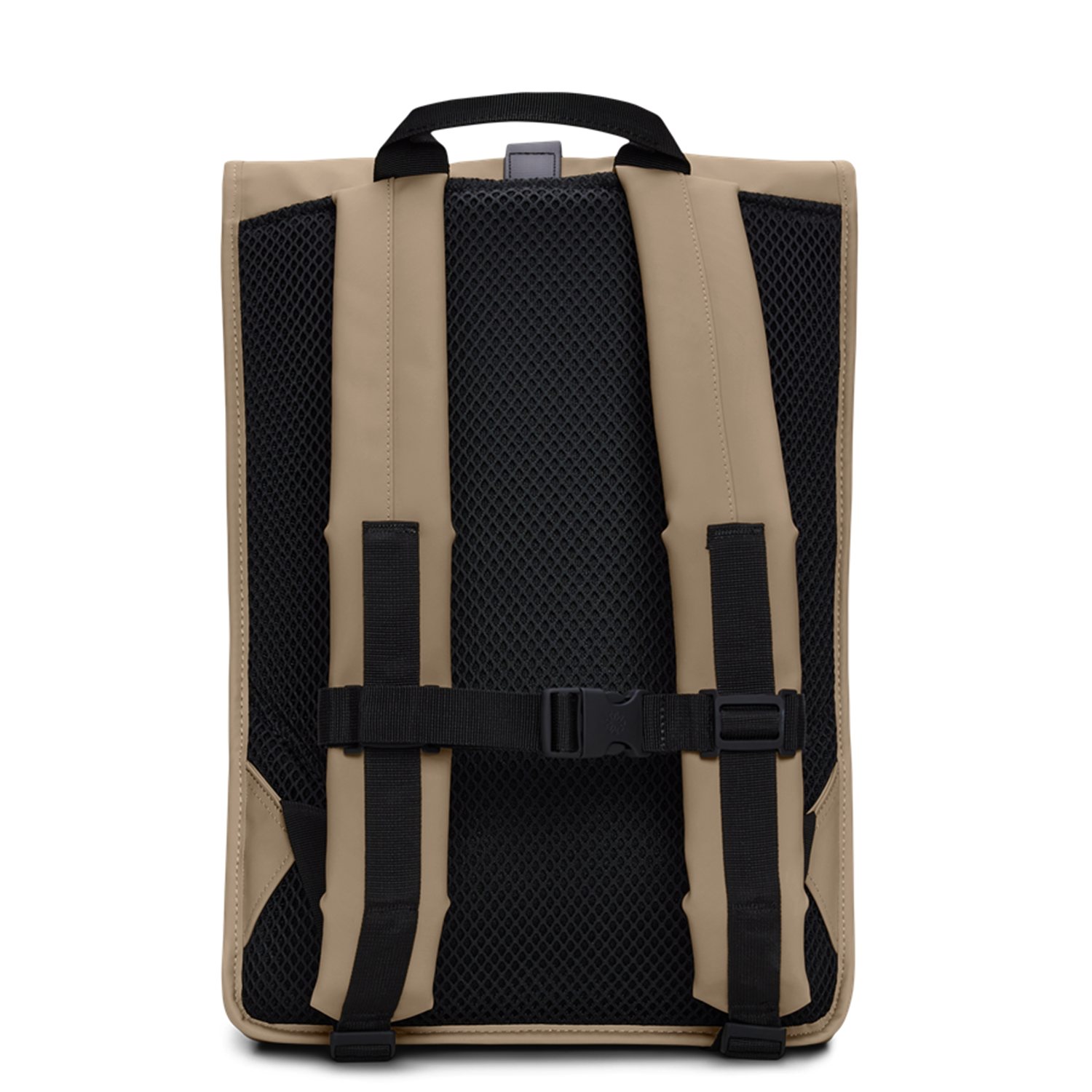 Rains Beige Rolltop Backpack R13320-133