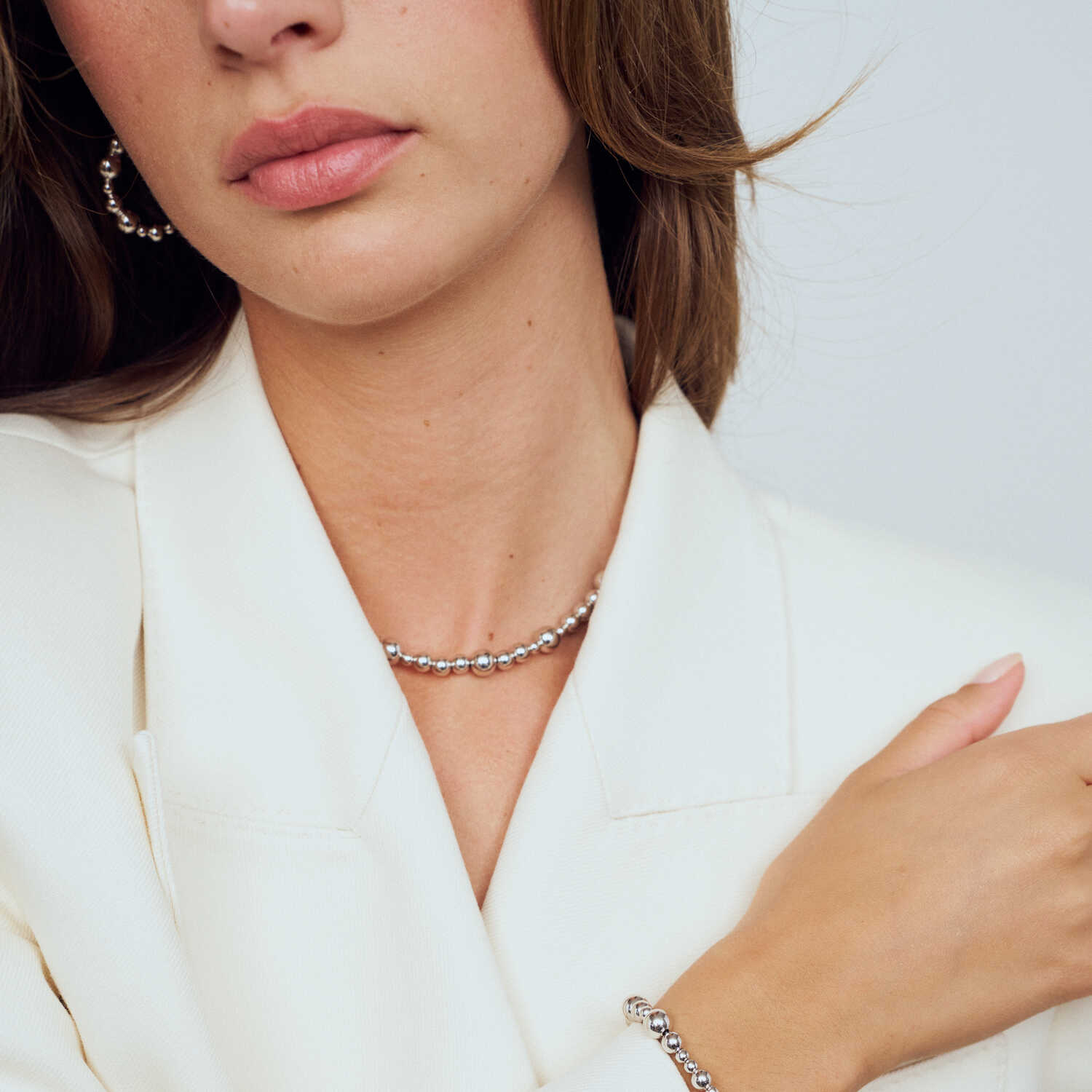 Sif Jakobs 925 Sterling Silver Bormio Grande Chain SJ-N2598