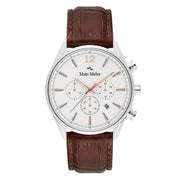 Mats Meier Grand Cornier Hommes Montre Marron MM00105