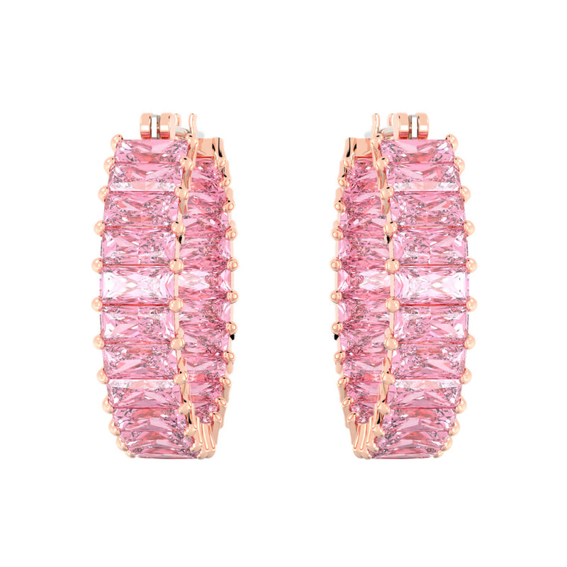 Swarovski Matrix Boucles d'oreilles Or rose 5657726-zoom-