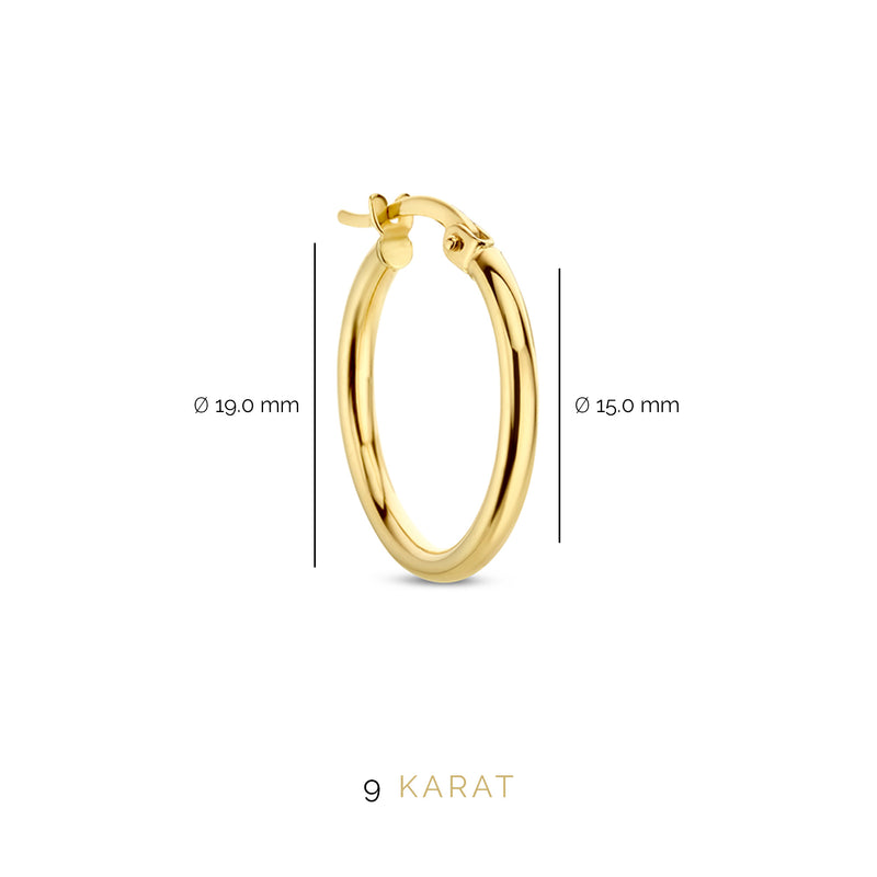 Beloro Jewels La Rinascente Femmes Créoles Or BO360016-zoom-