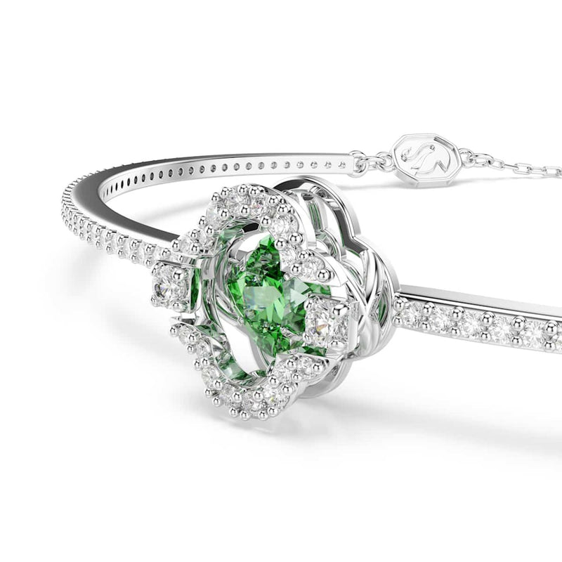 Swarovski Bracelet Una Sparkling DC argenté avec accents verts 5757791-zoom-