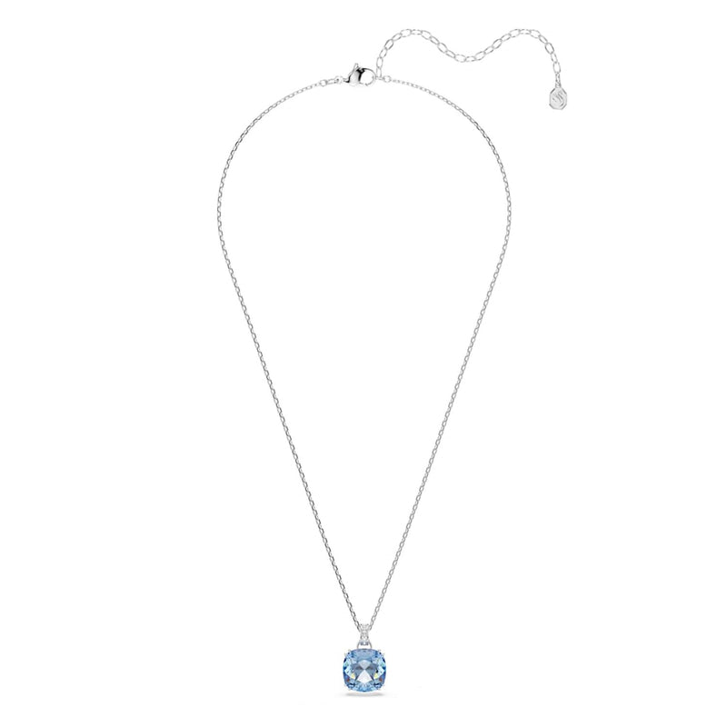 Swarovski Collier Millenia argenté avec pendentif bleu 5760057-zoom-