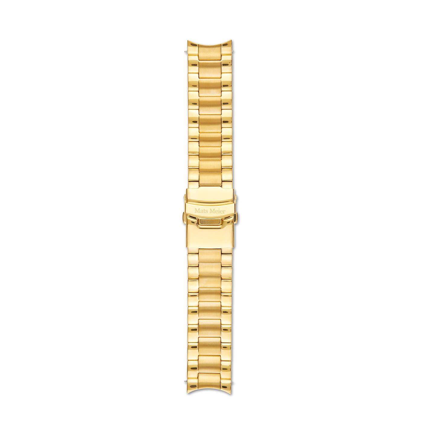 Mats Meier Strap 22mm Gold-coloured MM40002