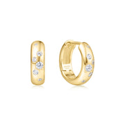 Ania Haie Miss Dainty Boucles D'Oreilles En Zircone Couleur Or AH-E065-04G
