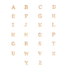 Isabel Bernard La Concorde Rachel 14 Carat Rosegold Initial Bracelet IB320042-Z