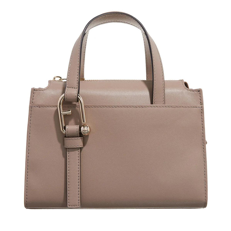 Furla Nuvola Grey Leather Tote bag 2001-A0630130-zoom-