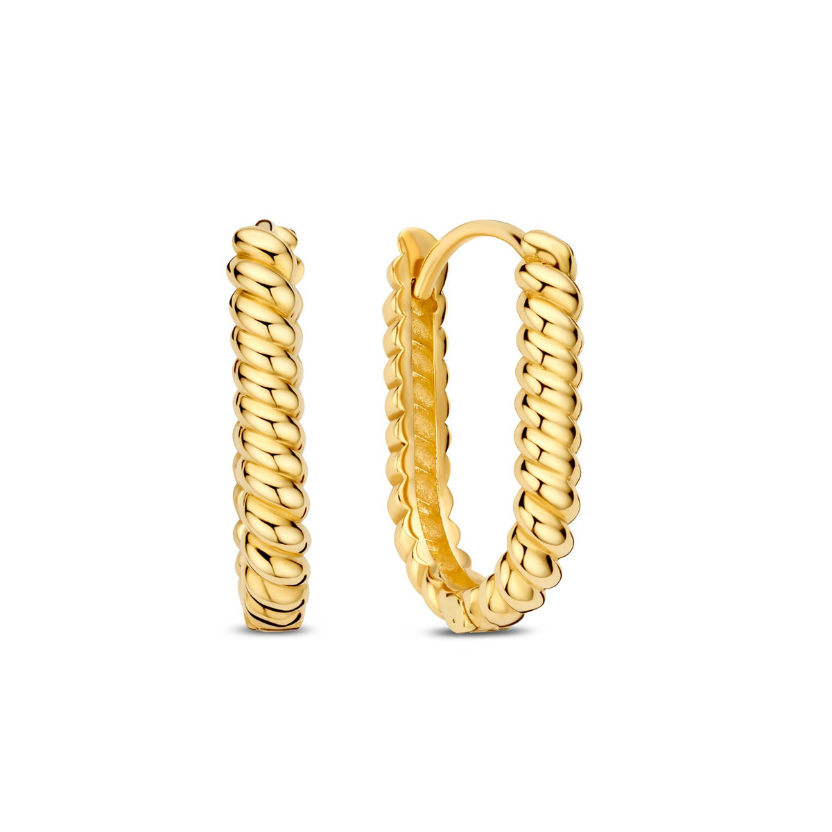 Beloro Jewels La Rinascente Elena 9 karat gold hoop earrings BO360103