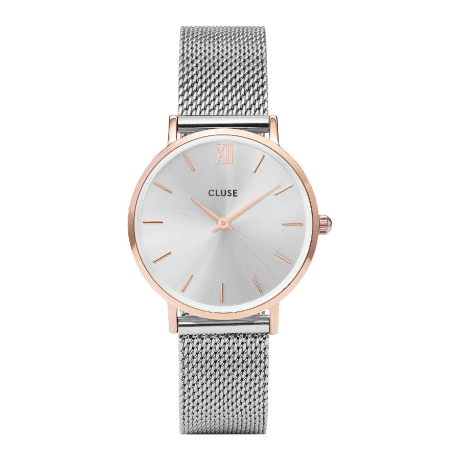 CLUSE Minuit Silver Watch CW0101203004
