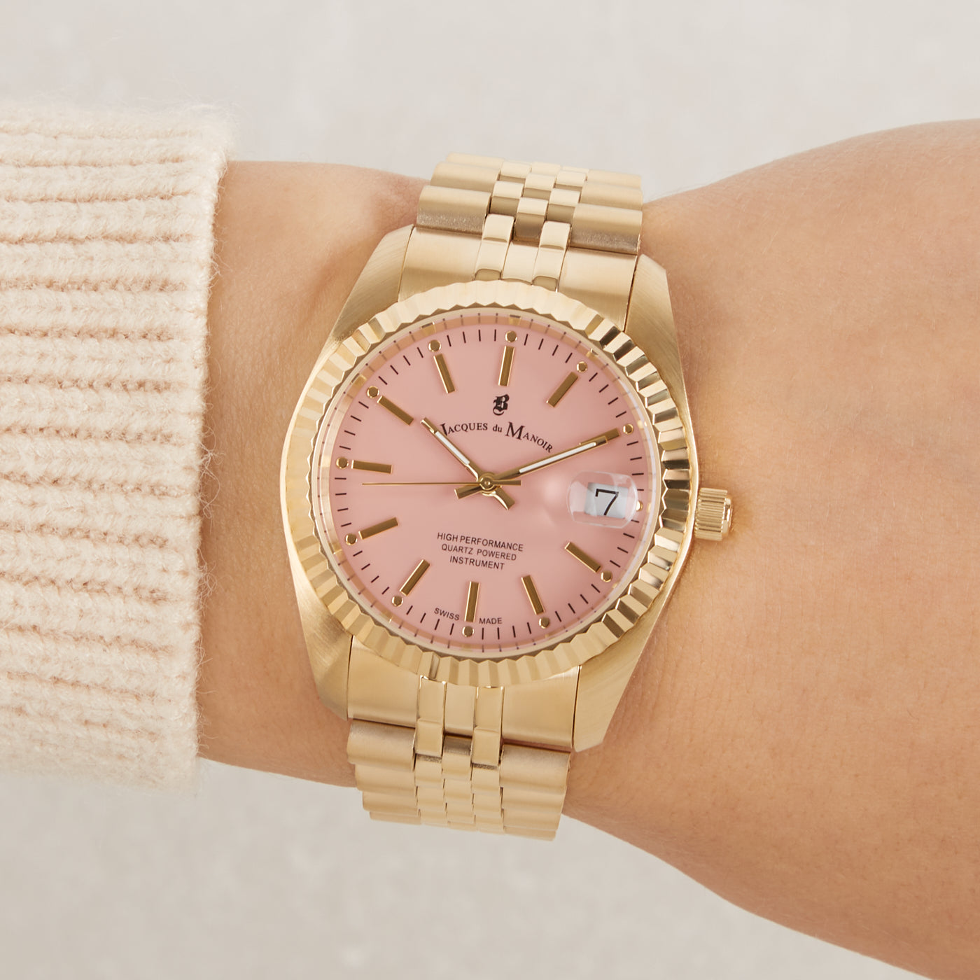 Jacques du Manoir Inspiration Gold Watch JWL02903