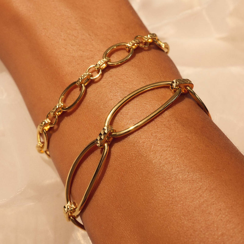 Parte Di Me Bibbiena Poppi Bracelet Plaqué or 14 carats PDM32146-zoom-