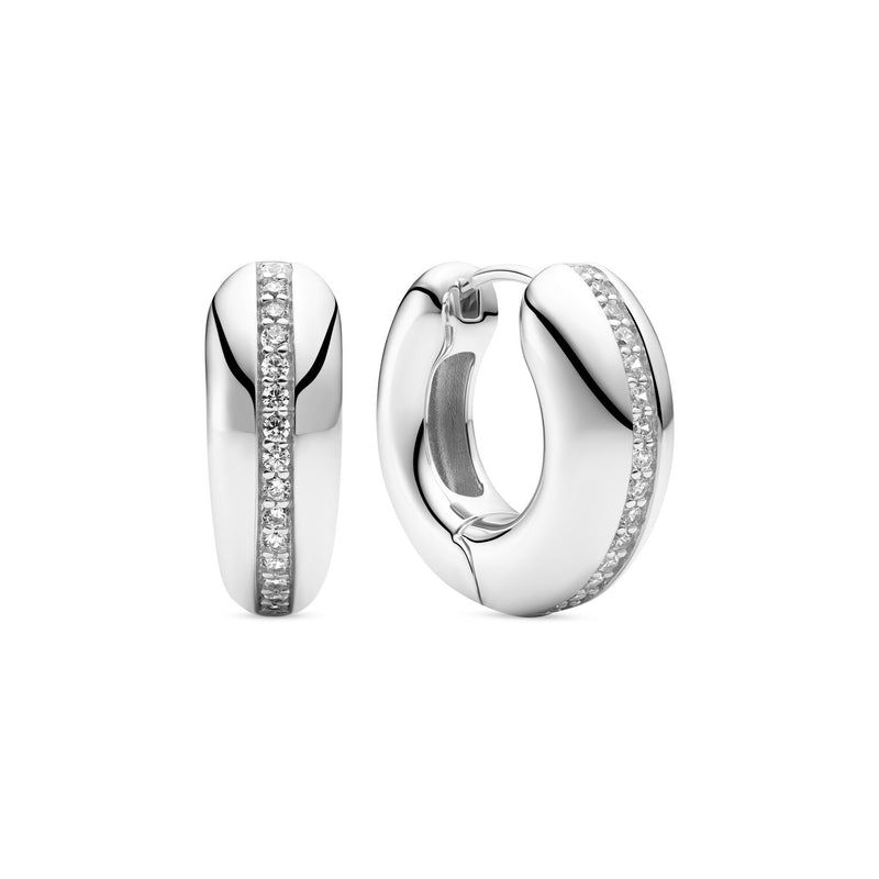Sif Jakobs 925 Sterling Silver Palermo Piccolo Earrings SJ-E2588-CZ-zoom-