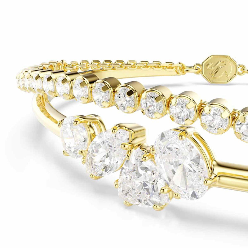 Swarovski Bracelet double Mesmera Attract doré 5747953-zoom-