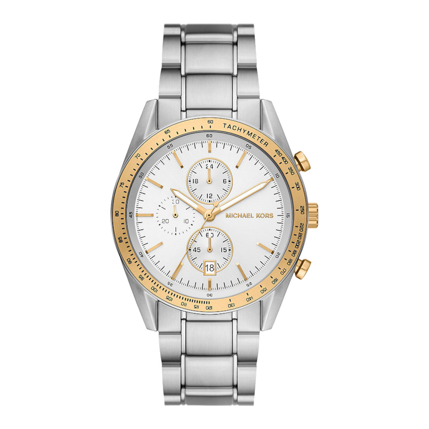 Michael Kors Accelerator Silver Watch MK9112