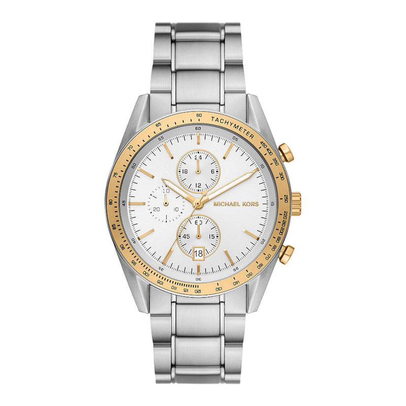 Michael Kors Accelerator Hommes Montre Argent MK9112-zoom-