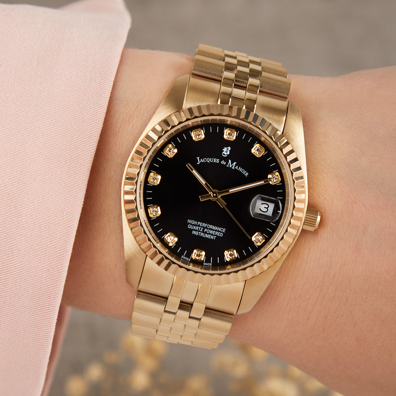 Jacques du Manoir Inspiration Femmes Montre Or NRO.21-zoom-