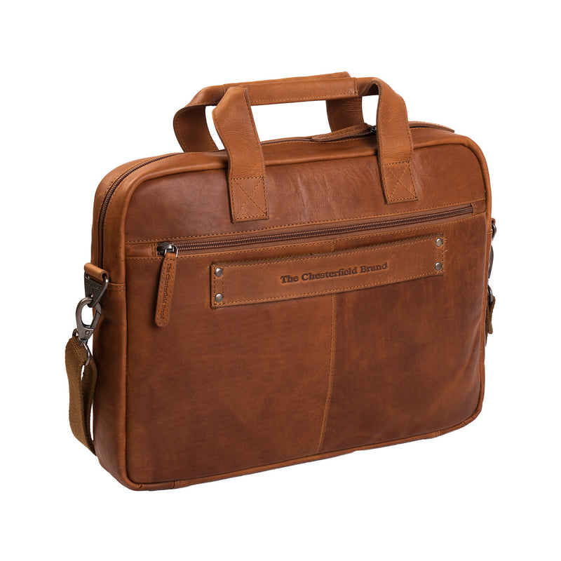 The Chesterfield Brand Calvi  Sac Ordinateur Cognac C40.103331-zoom-