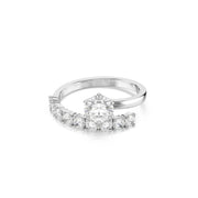 Swarovski Bague Matrix Crash argentée 5753573