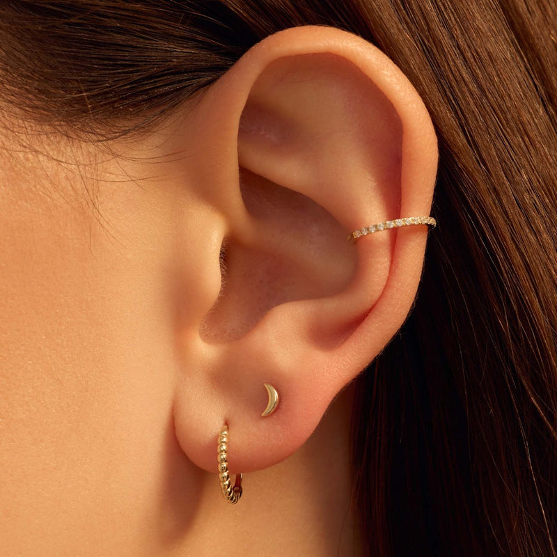 Beloro Jewels Della Spiga Boucles d'oreilles Or 9 carats BO360095-zoom-