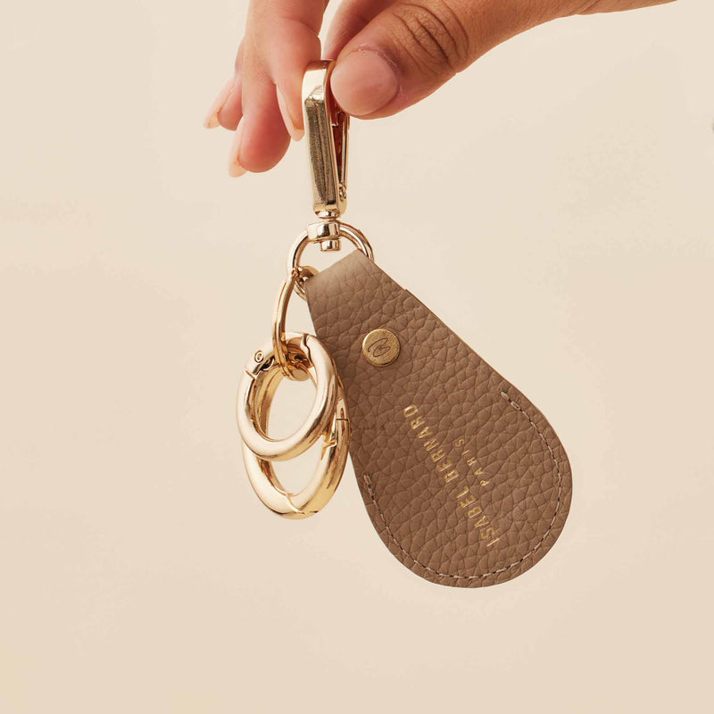 Isabel Bernard Honoré Femmes Porte-Clés Taupe IB66000-078-zoom-