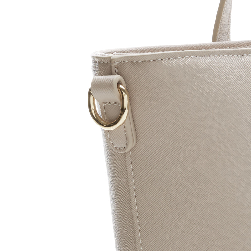 Valentino Bags Zero Femmes Cabas Beige VBS7B301BEIGE-zoom-