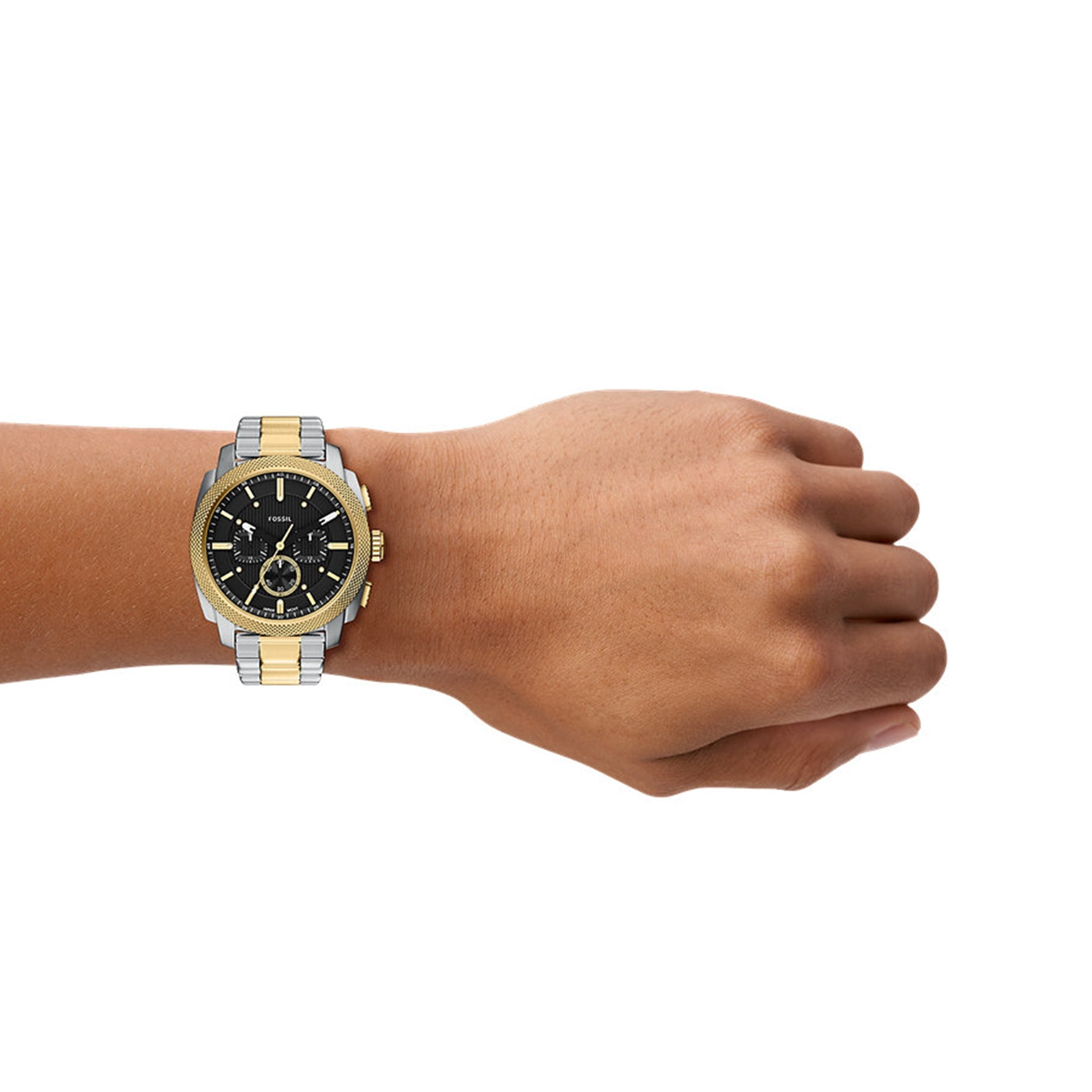 Fossil Machine Round Black Dial Watch FS6159