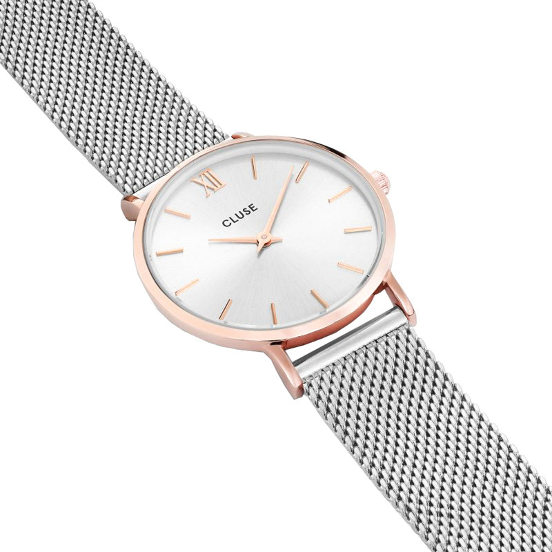 CLUSE Minuit Femmes Montre Argent CW0101203004-zoom-