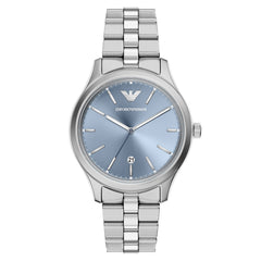 Emporio Armani Round Blue Dial Watch AR11748