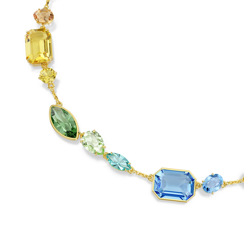 Swarovski Gema Gold Plated Necklace 5741584-zoom-