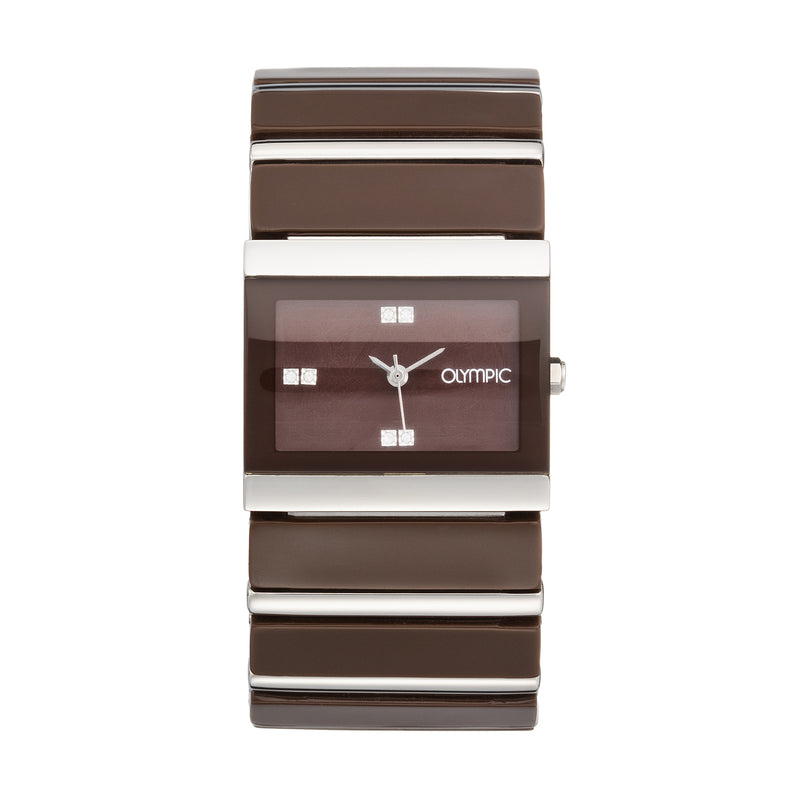 Olympic Brown Women's Watch 2002-OL70DSS003-zoom-