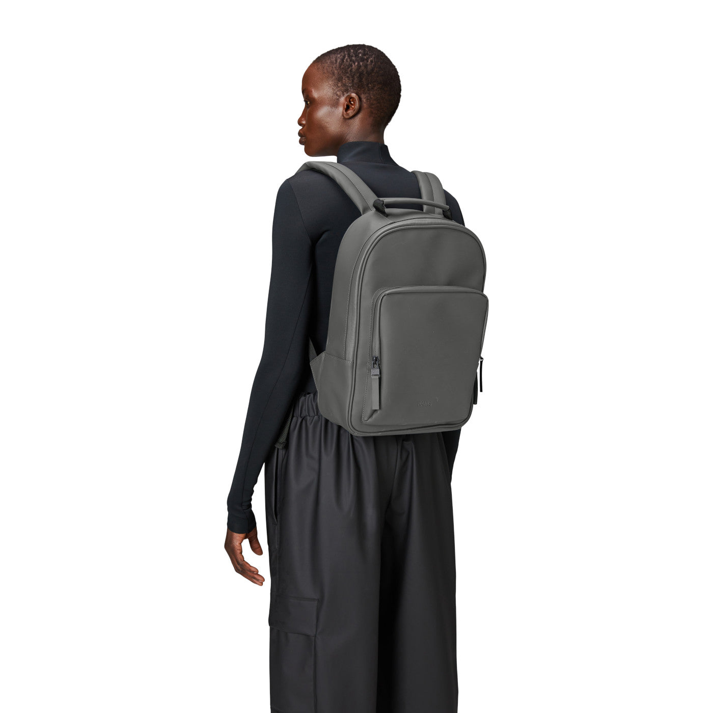 Rains Book Grey Backpack R13260-13