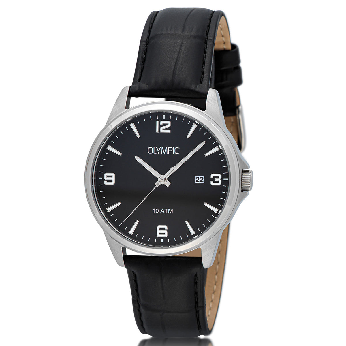 Olympic Glenn Zwart Heren Horloge 2002-OL26HSL079