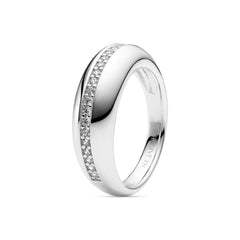 Sif Jakobs 925 Sterling Silver Palermo Ring SJ-R2588-CZ-52