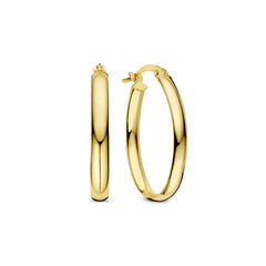 Isabel Bernard Rivoli Flori 14 carat Gold Hoop Earrings IB360254
