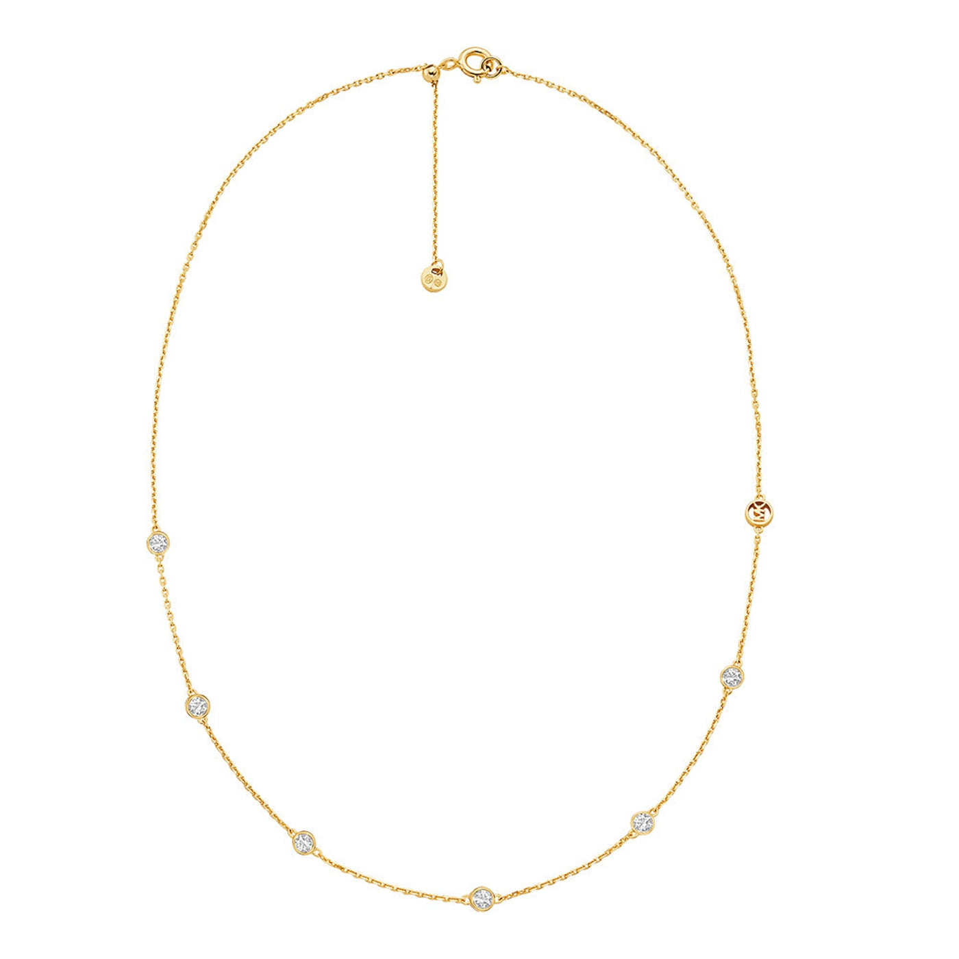 Michael Kors Kors Brilliance Gold Necklace MKC1714CZ710