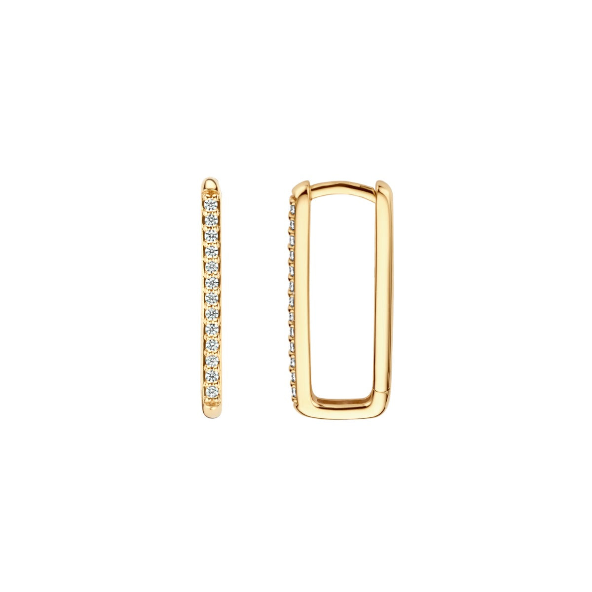 Blush 14 karat gold Earrings 7343YZI