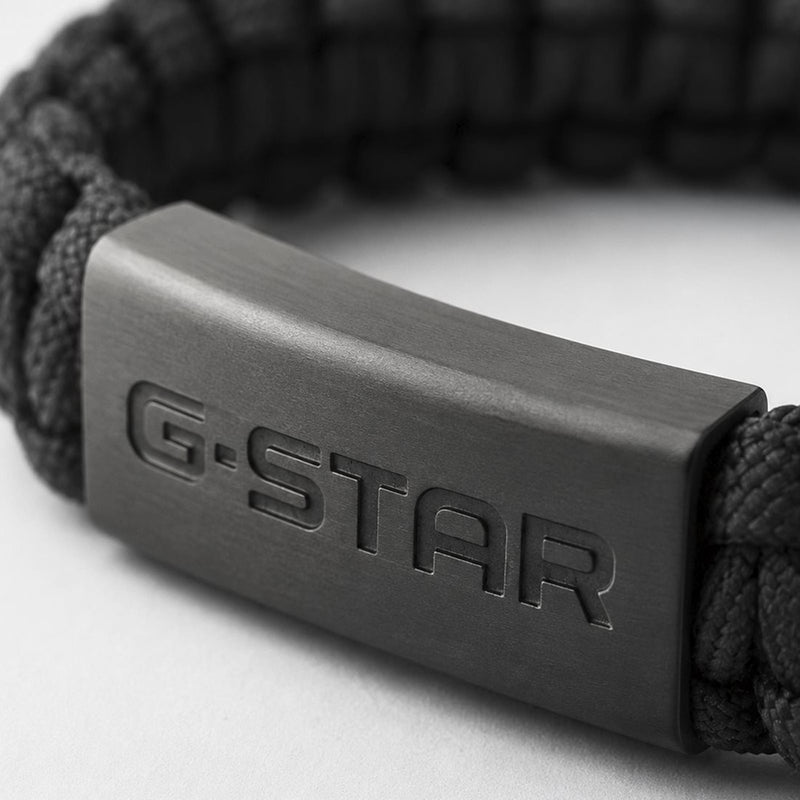G-Star OpsCord Bracelet en nylon noir GSJ.107.02-zoom-
