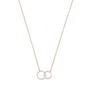 Isabel Bernard La Concorde Collier Or rose 14 carats IB340141
