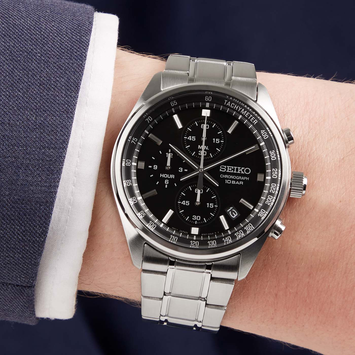 Seiko Chrono Men's Watch SSB379P1