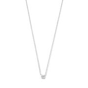 Isabel Bernard Saint Germain Collier Or blanc 14 carats IB340140