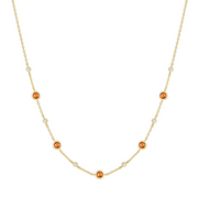 Ania Haie Melodic Poet Gold Nano Gem Station Necklace S AH-N066-01G