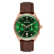 Mats Meier Mont Vélan Hommes Montre Marron MM10002