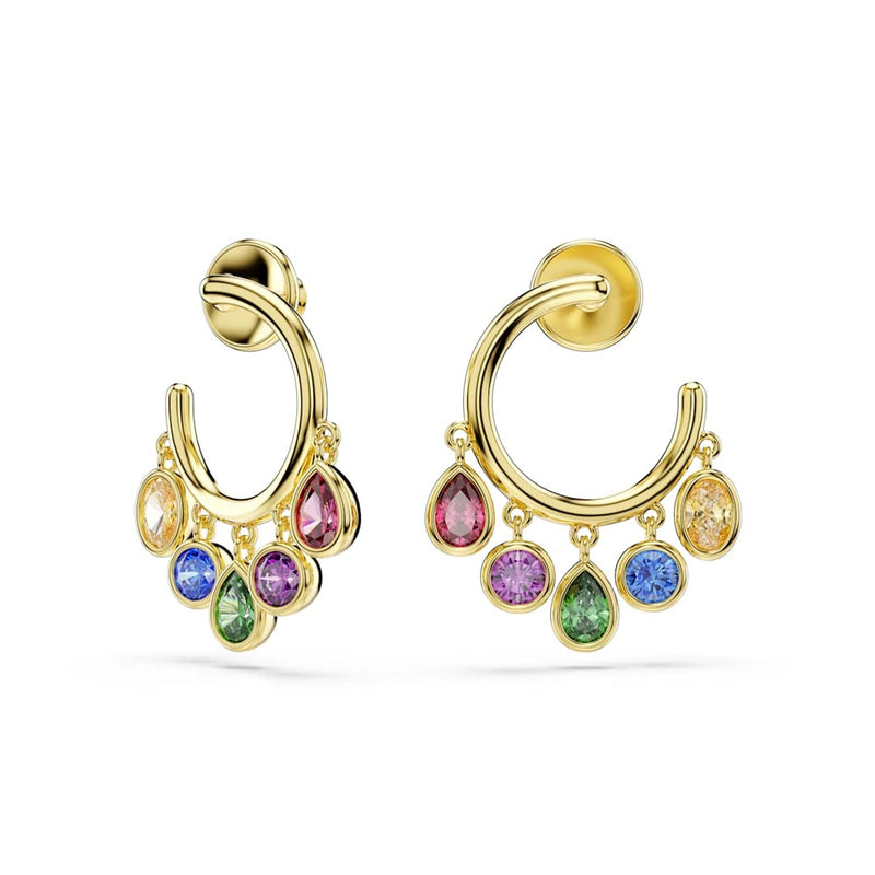 Swarovski Boucles d'oreilles Imber Organic Gold Multicolores 5753263-zoom-