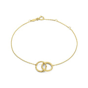 Isabel Bernard Rivoli Bracelet Or 14 carats IB320088