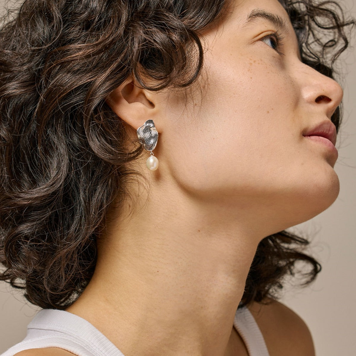 ENAMEL Copenhagen Silver Earrings E375SM-PL