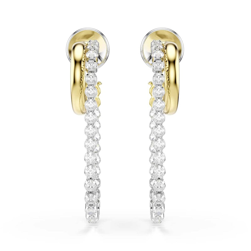 Swarovski Boucles d'oreilles Hyperbola Spin multicolores 5749366-zoom-